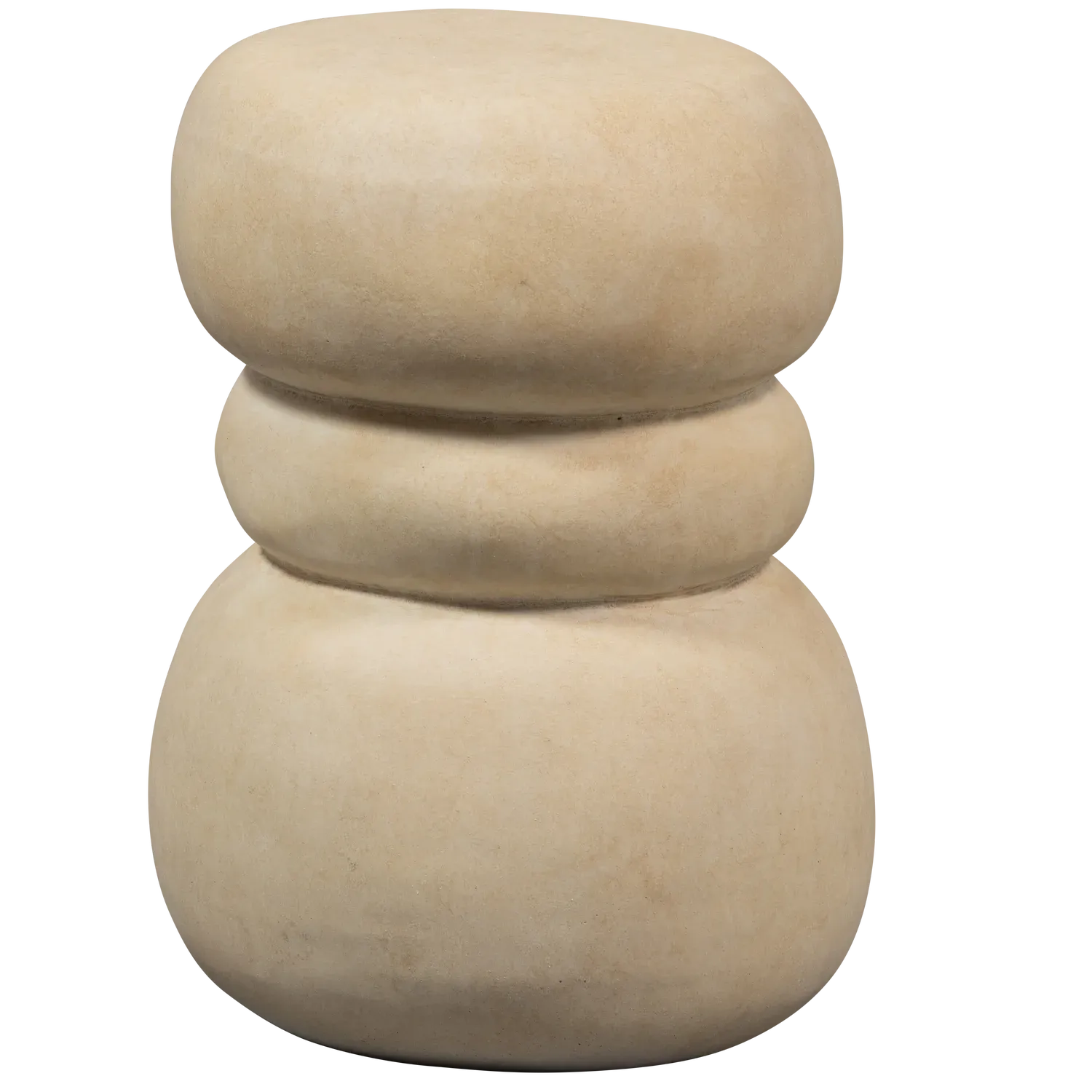 Bijzettafel betonlook naturel