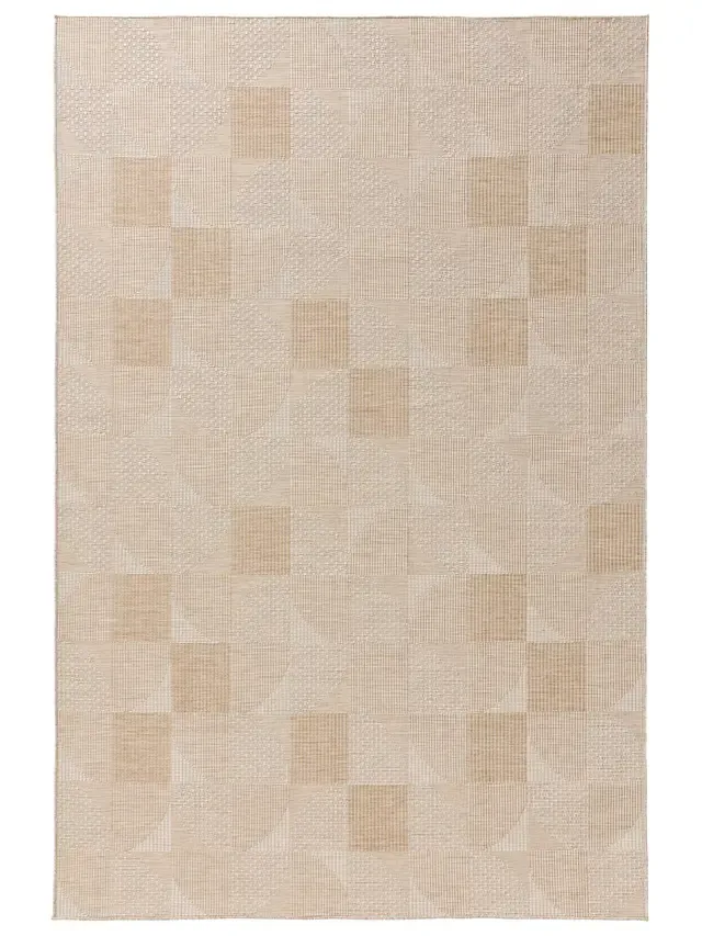 Outdoor tapijt beige