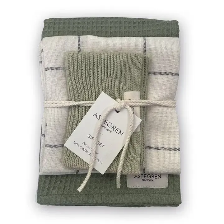 Cadeauset biologisch keukentextiel