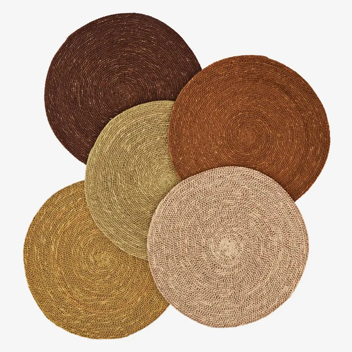 placemat zeegras bruin