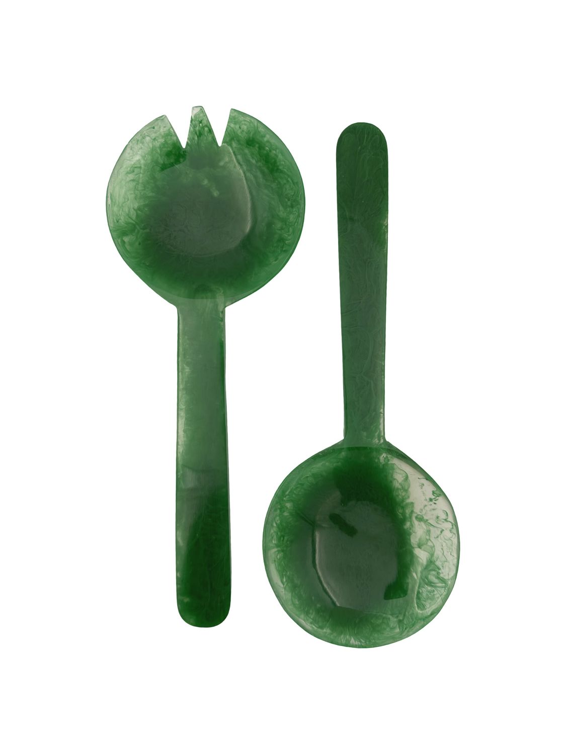 Serveerbestek groen