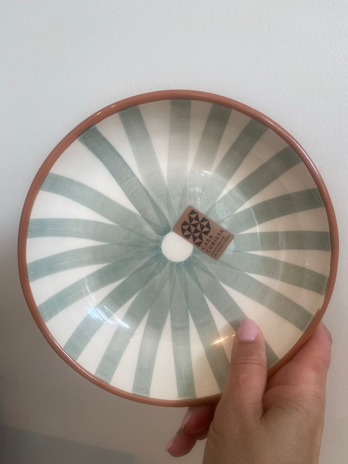 Bowl Ray Sage Green - Ø17,5cm