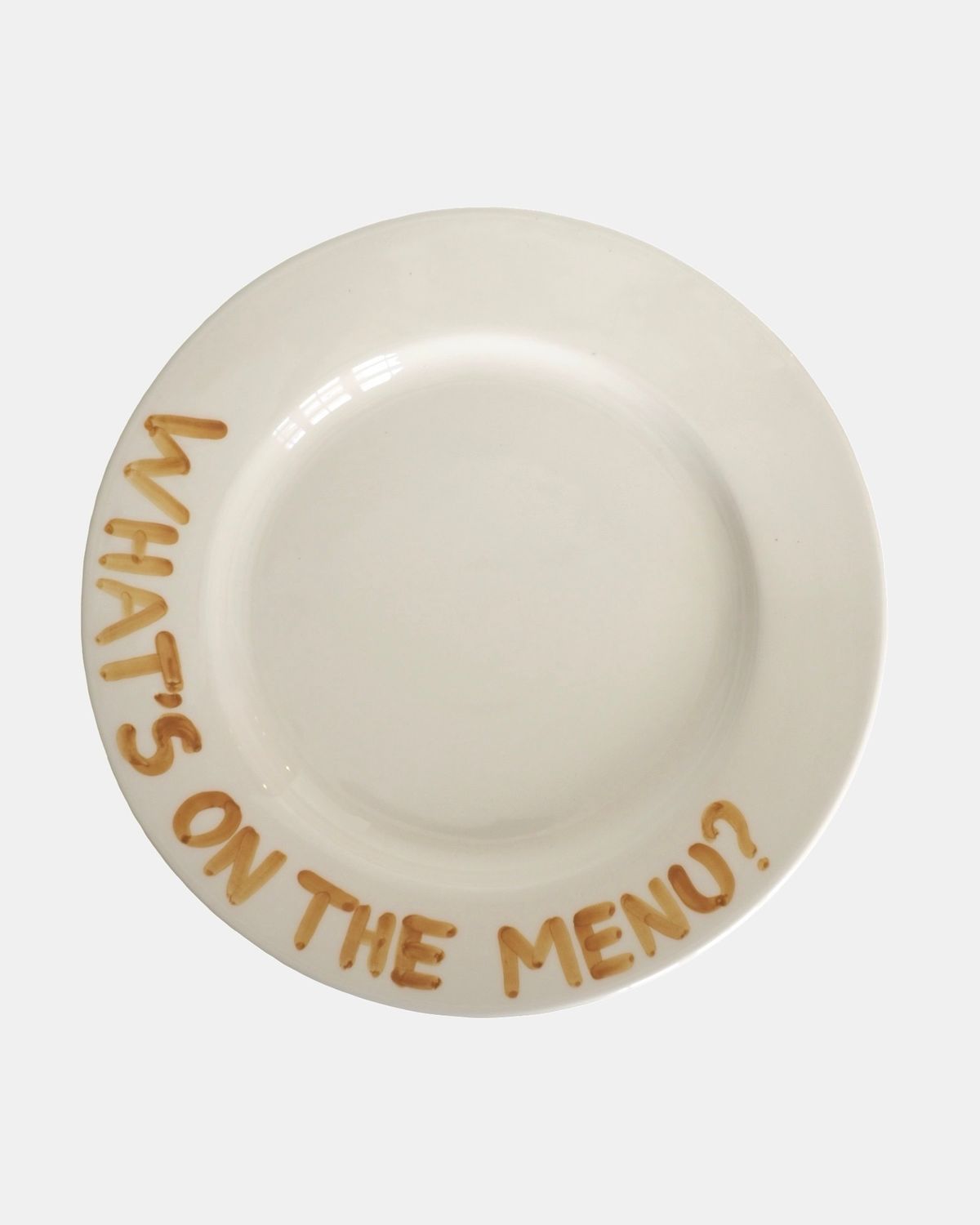 Bord What&#39;s on the menu - 27cm