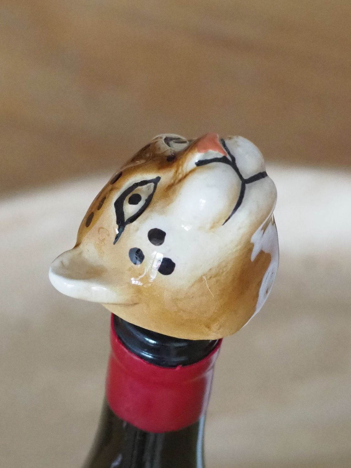 Flessenstop Tiger