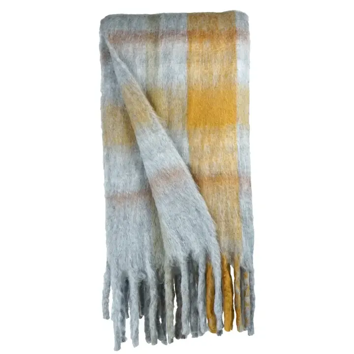 Geruite plaid