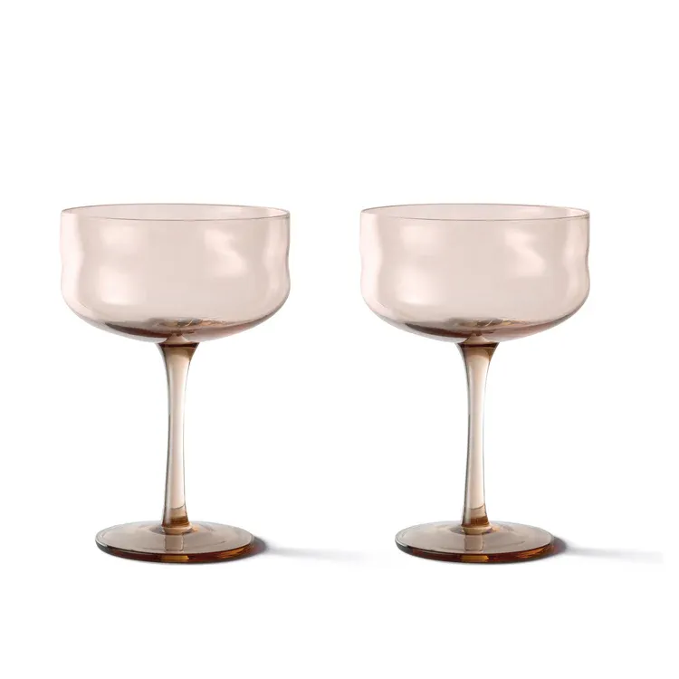 Paveau Swirl coupe glas set/2