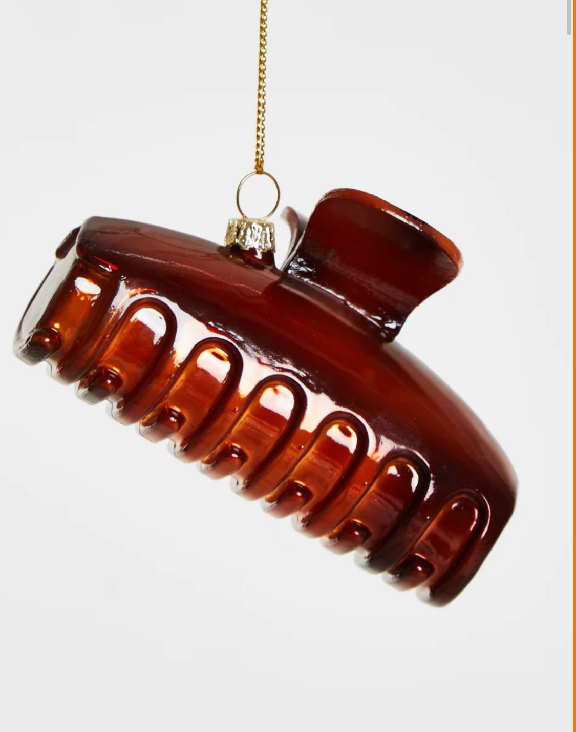 Haarclip kersthanger