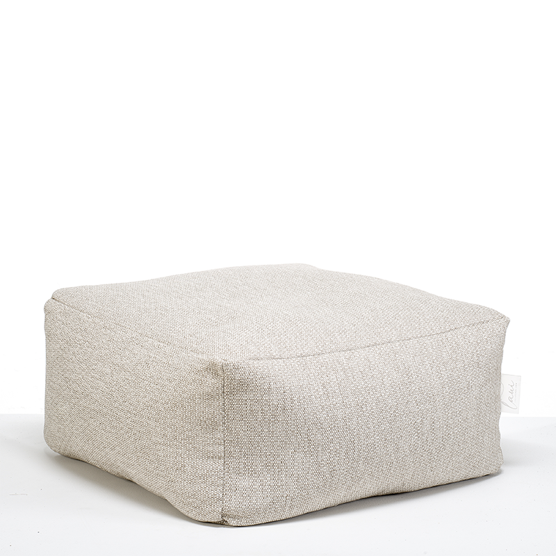 Outdoor Lounge Square Pouf Boho