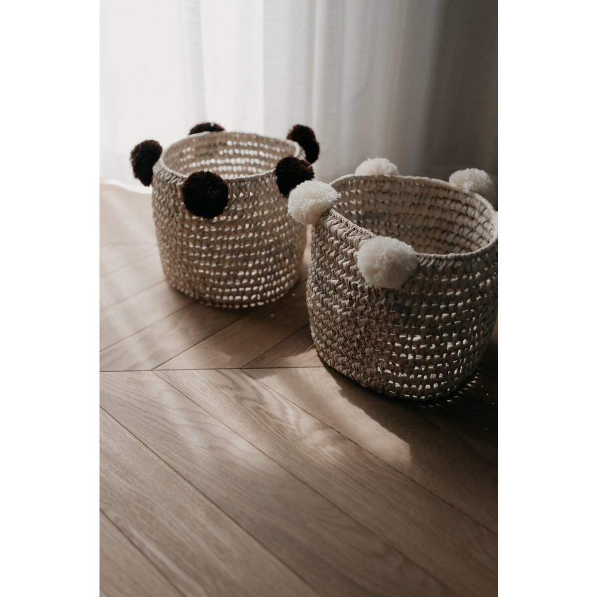 Pompom mandje