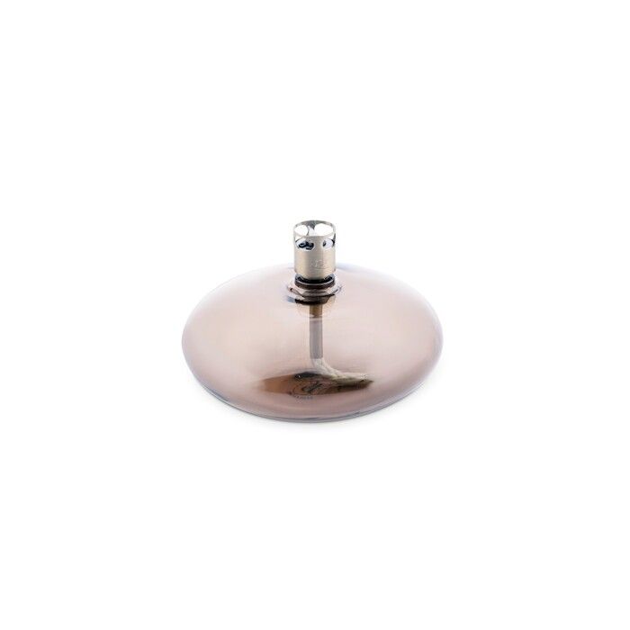Olielamp disc Champagne