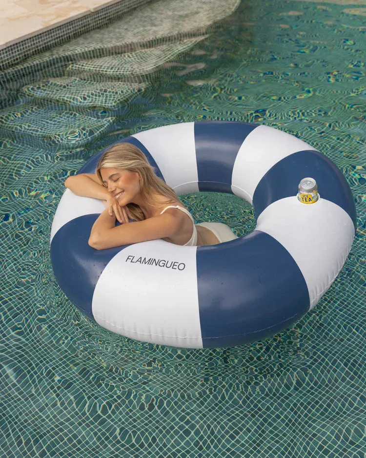 XL Donut Blauw