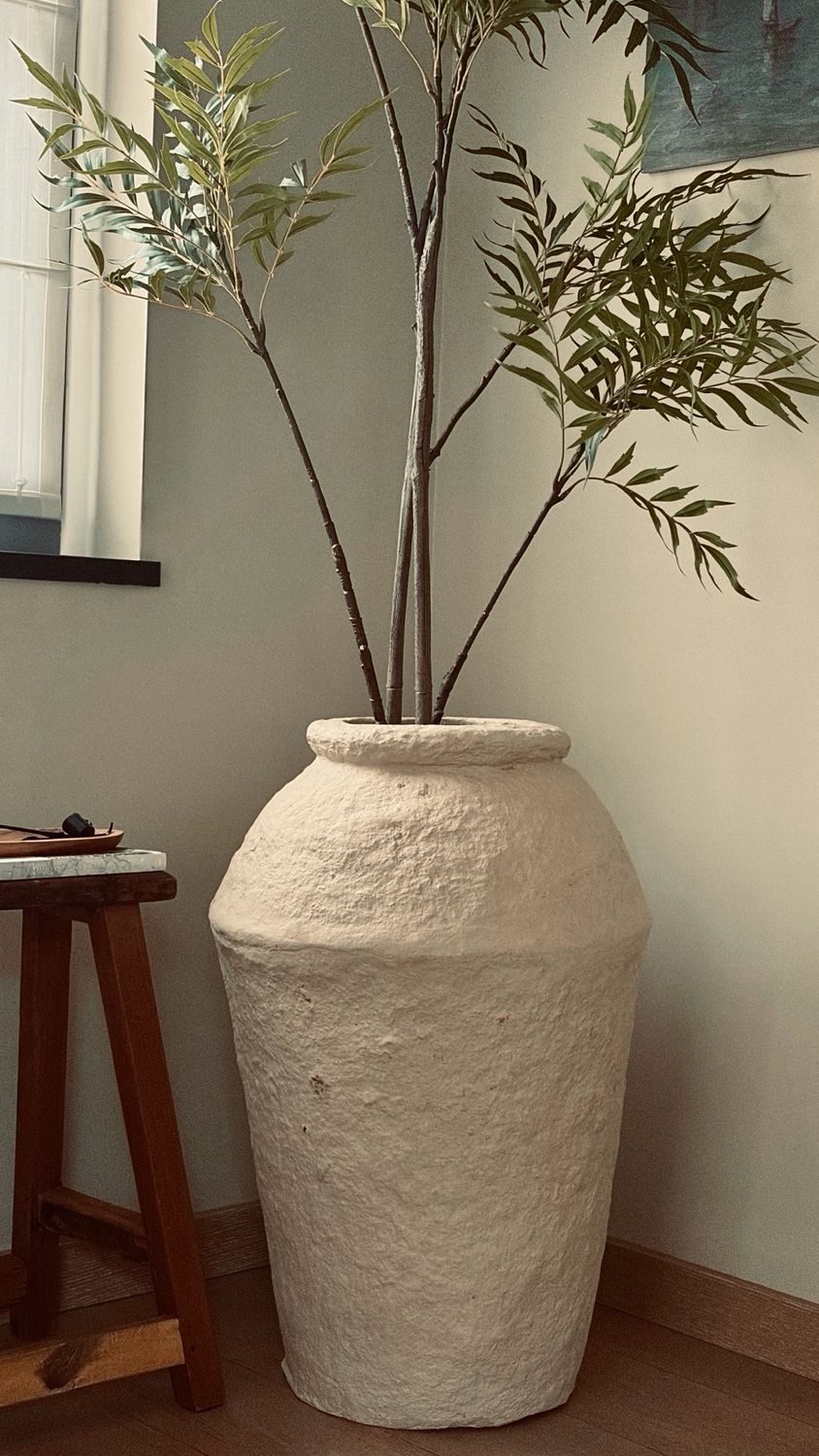 Papier-maché pot XL