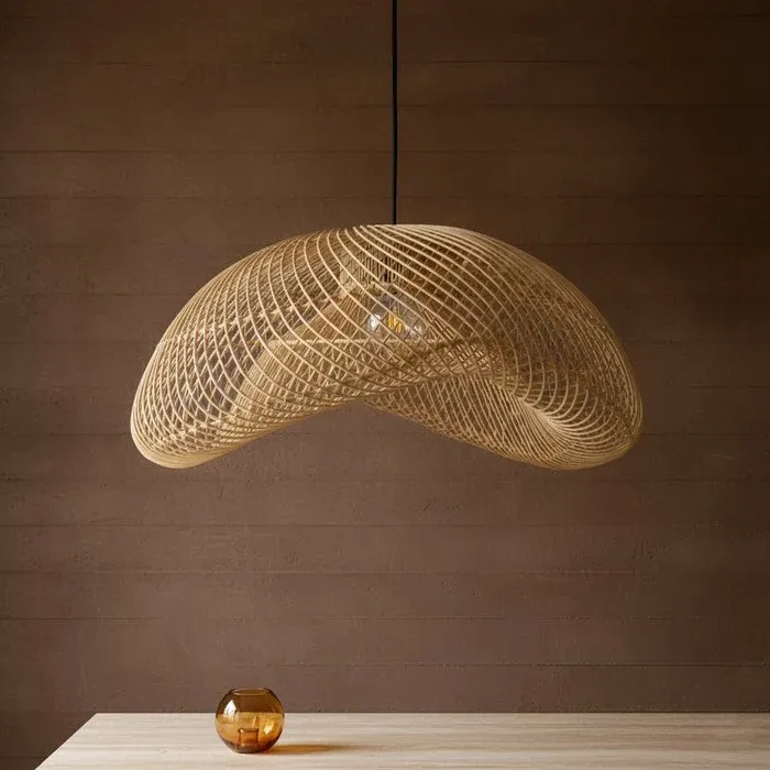 Organische hanglamp XL