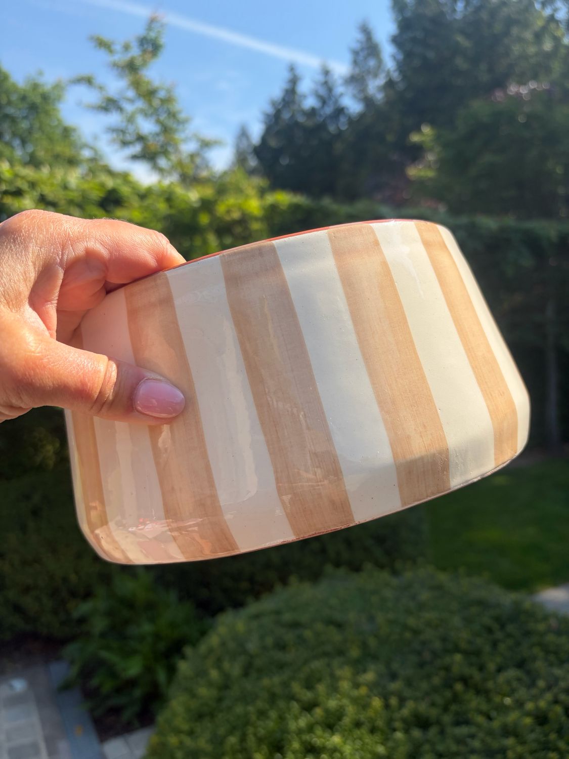 Bowl beige - 2 maten