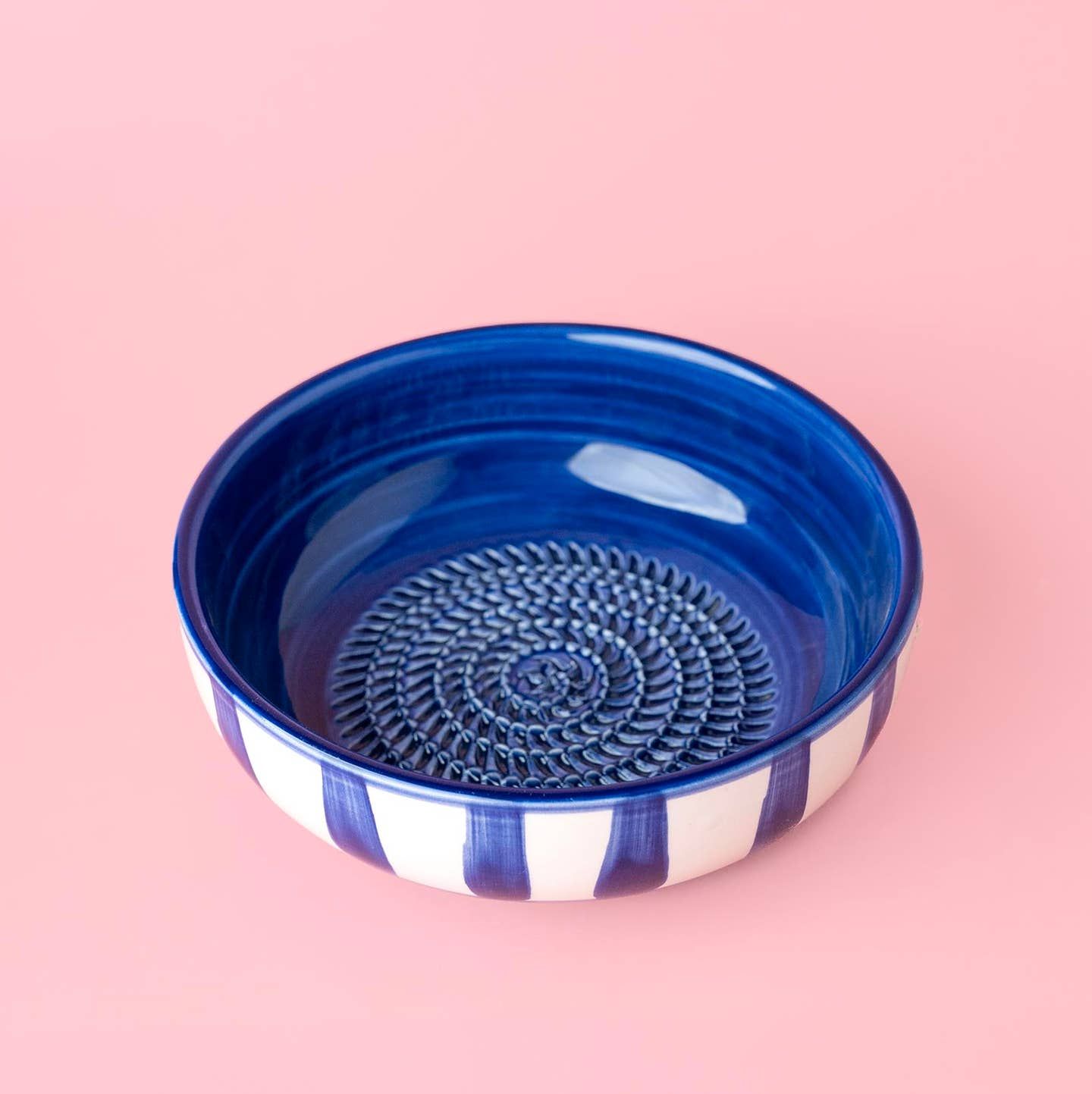 raspbordje medium blauw/wit
