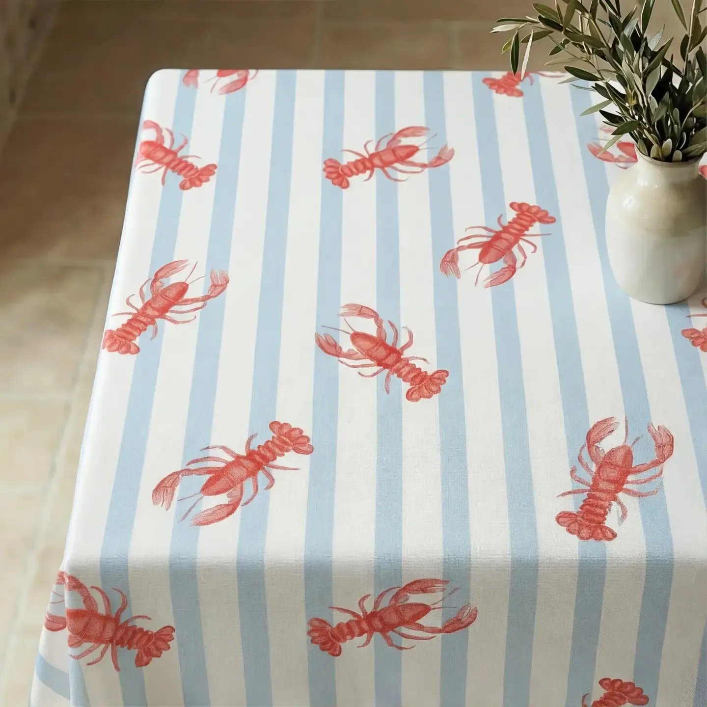 Tafelkleed kreeft vlekbestendig 300x155