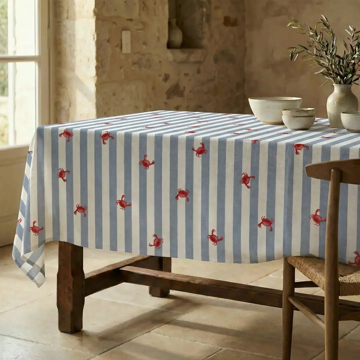 Tafelkleed krab vlekbestendig 300x155