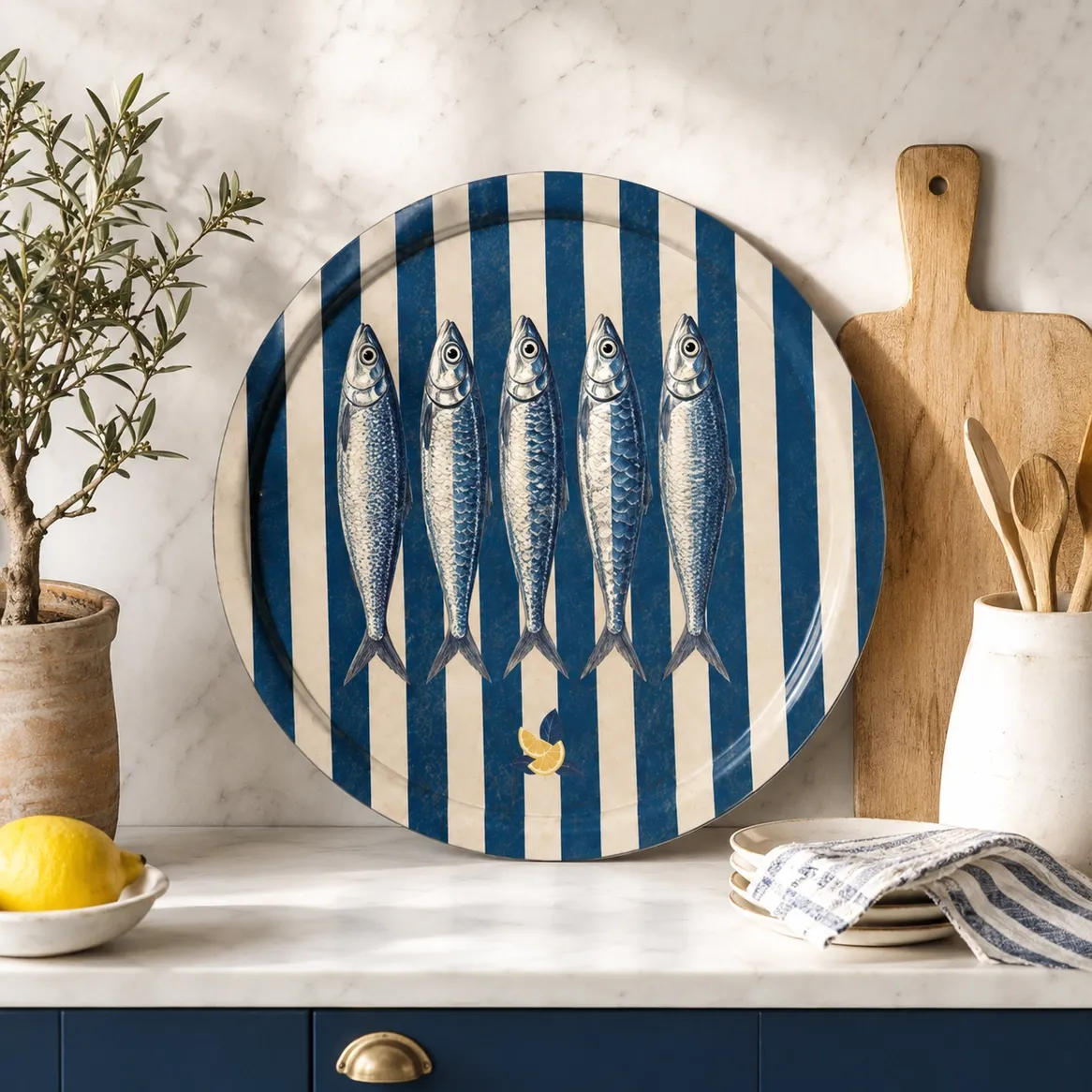 Dienblad Riviera ø38cm