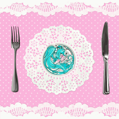 Vocaloid Wood Pins