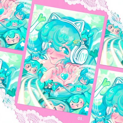 Hatsune Miku Prints