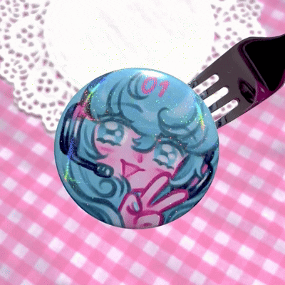 Vocaloid Button Badges