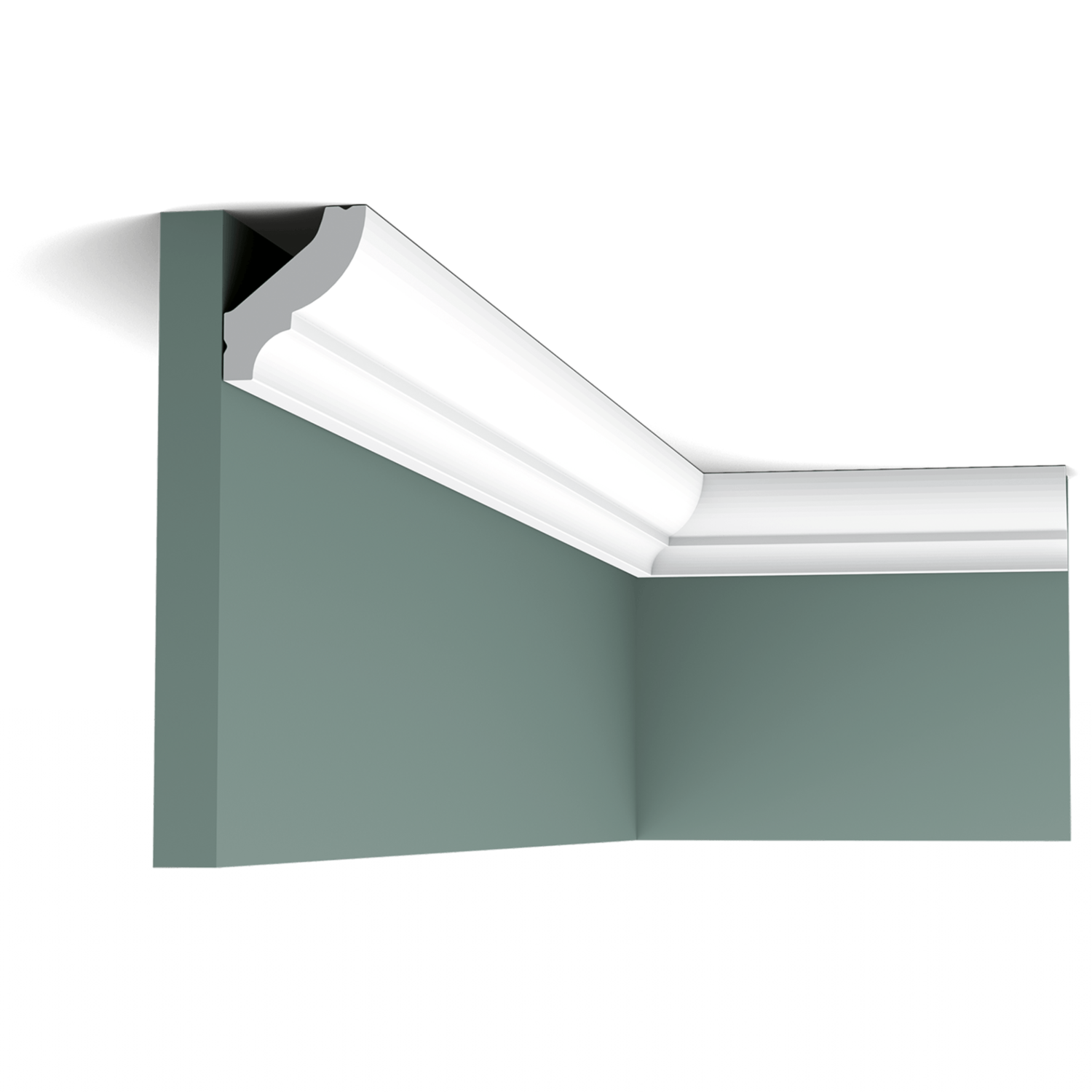 Cornisa de Techo de Poliuretano Basixx