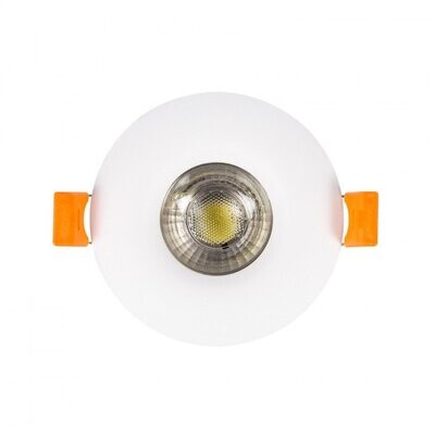 Aro Downlight Circular Design Blanco LED GU10 / GU5.3 Corte Ø 70 mm
