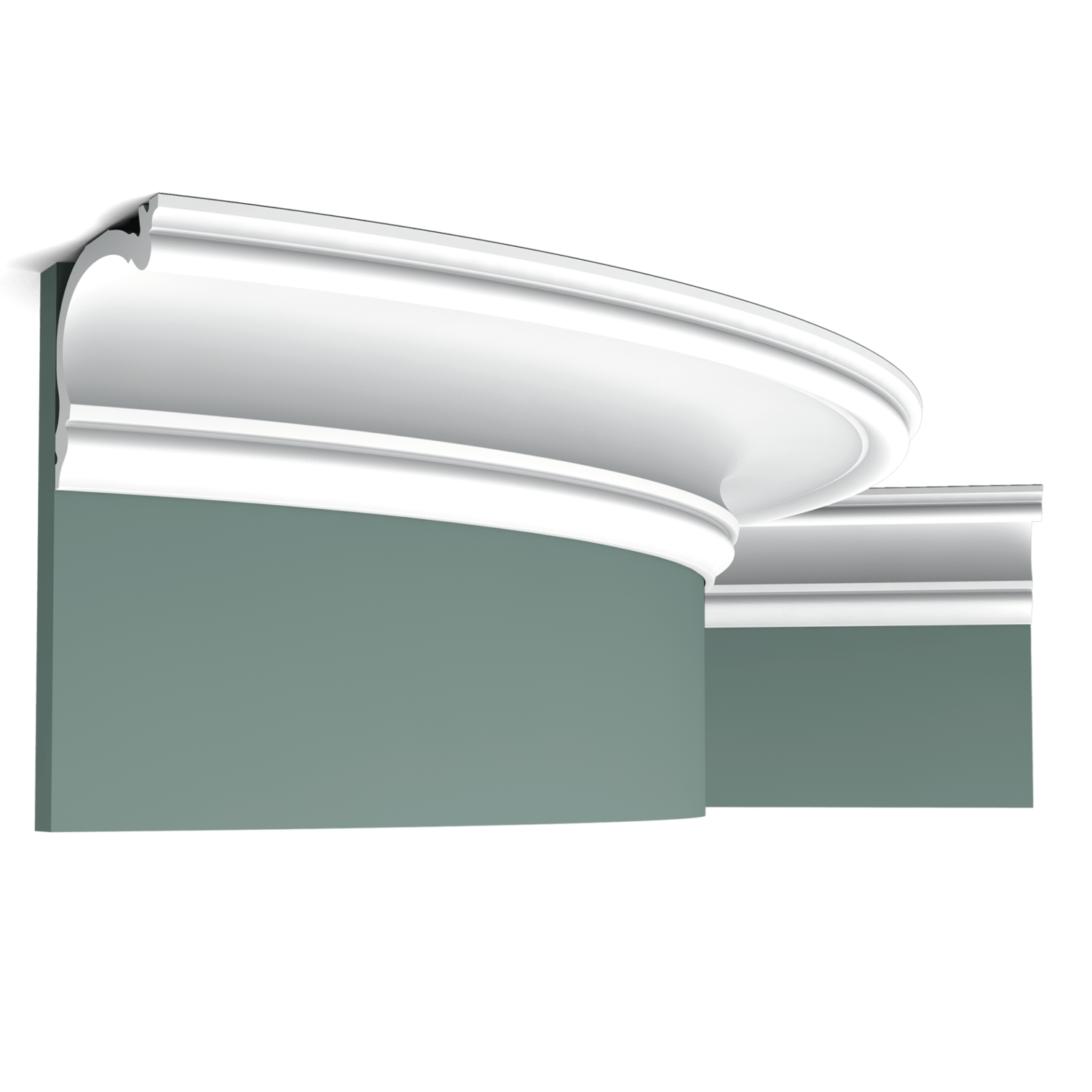 Cornisa de Techo de Poliuretano C341F HERITAGE M
