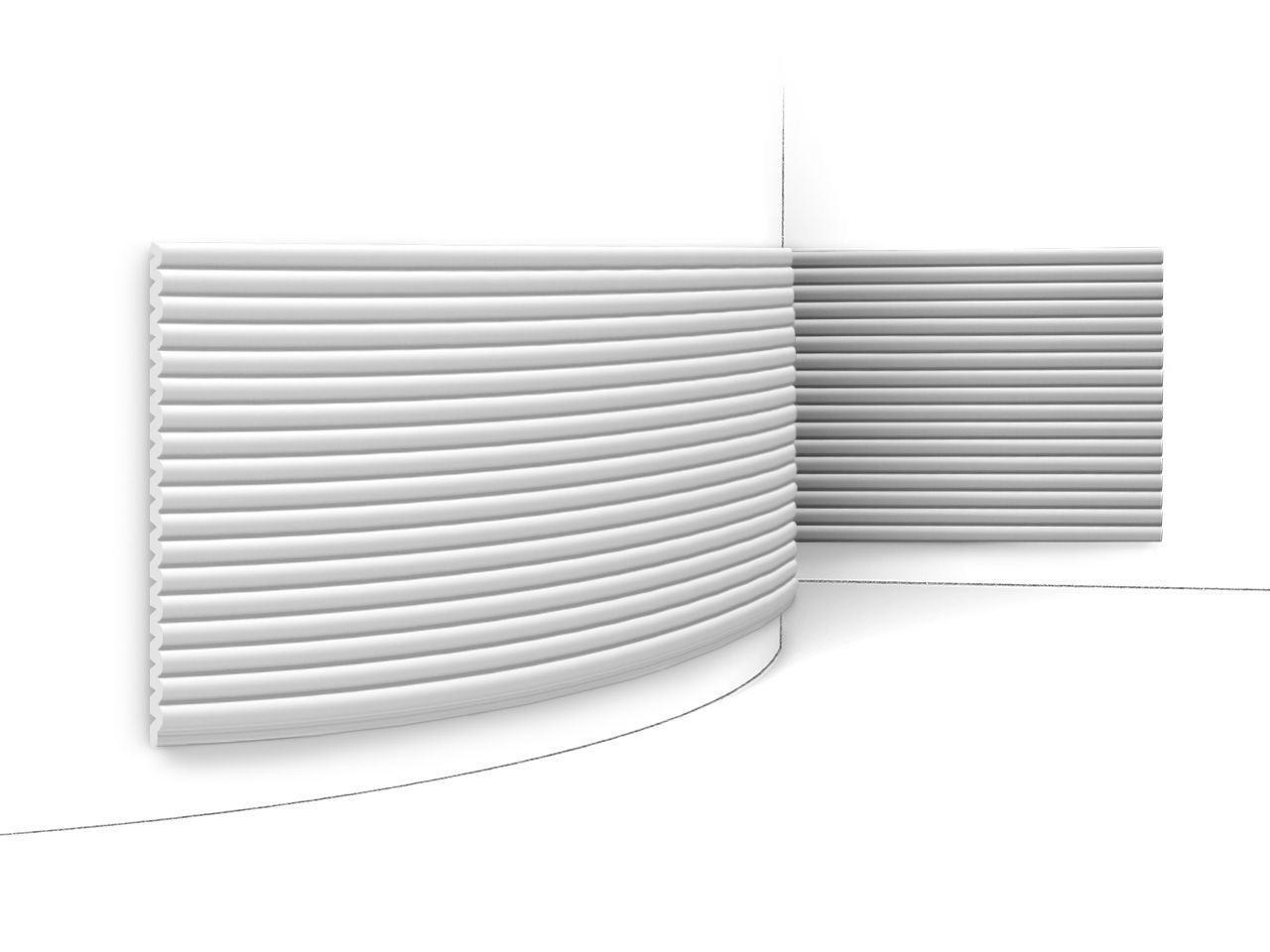 Revestimento de Pared 3D Flex REED
