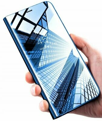 Clear View Flip für Samsung A20 Handy Hülle Spiegel Schutz