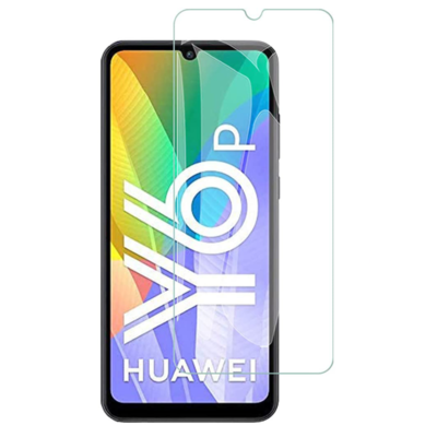 Displayschutzfolie für Huawei Y6p Verbundglas Tempered Glas 9H