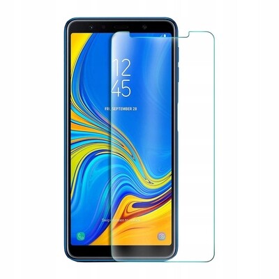 Displayschutzfolie für Samsung A7 (2018) Verbundglas Tempered Glas 9H