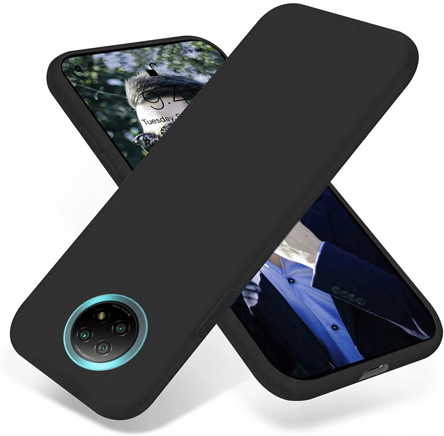 TPU Silikon Hülle für Xiaomi Redmi Note 9T 5G Handy Back Cover Schutz Case Flexibel