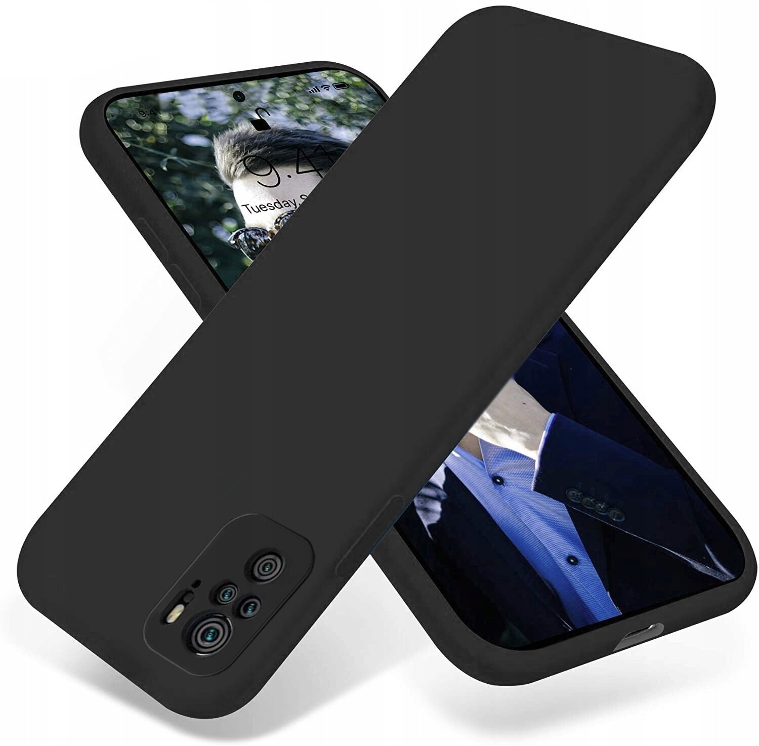 TPU Silikon Hülle für Xiaomi Redmi Note 10s Handy Back Cover Schutz Case Flexibel