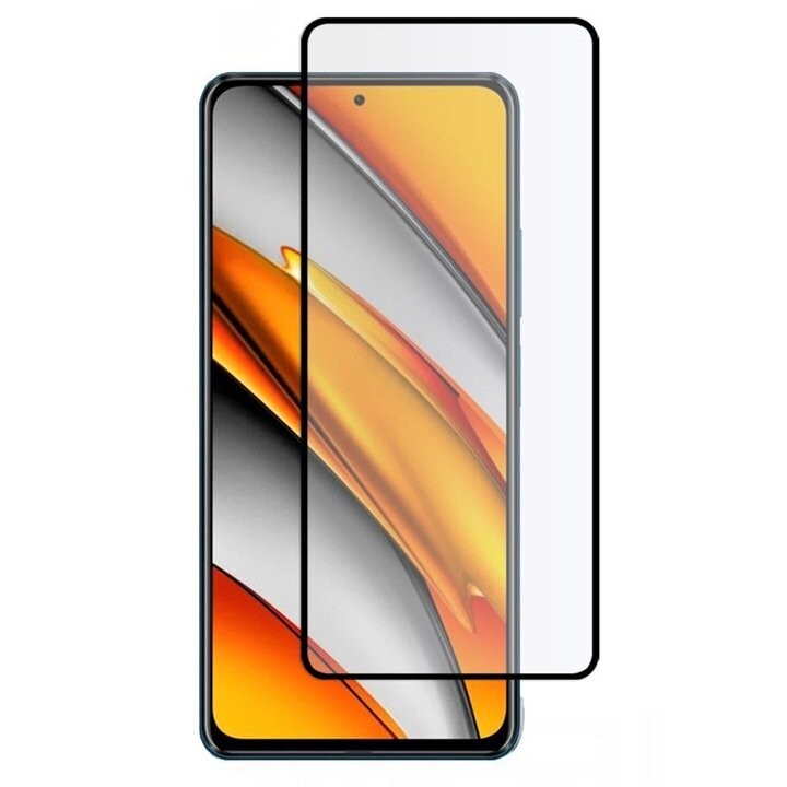 Display Schutz Glas für Xiaomi Poco F3 (6.67") Panzerfolie Curved Hartglas