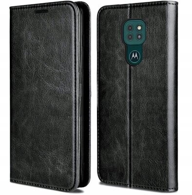 Leder Handy Tasche für Motorola Moto G9 Play / E7 Plus Schutzhülle Etui