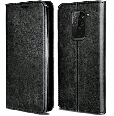 Leder Handy Tasche für Xiaomi Redmi Note 9 Schutzhülle Etui