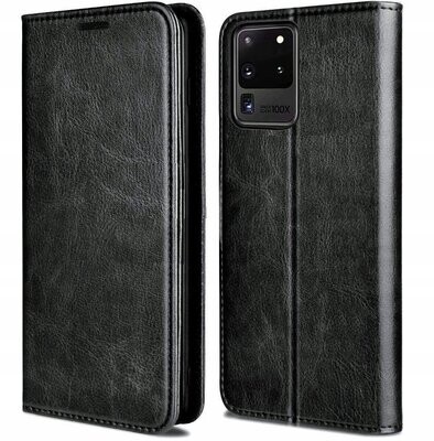 Leder Handy Tasche für Samsung S20+ (6.7