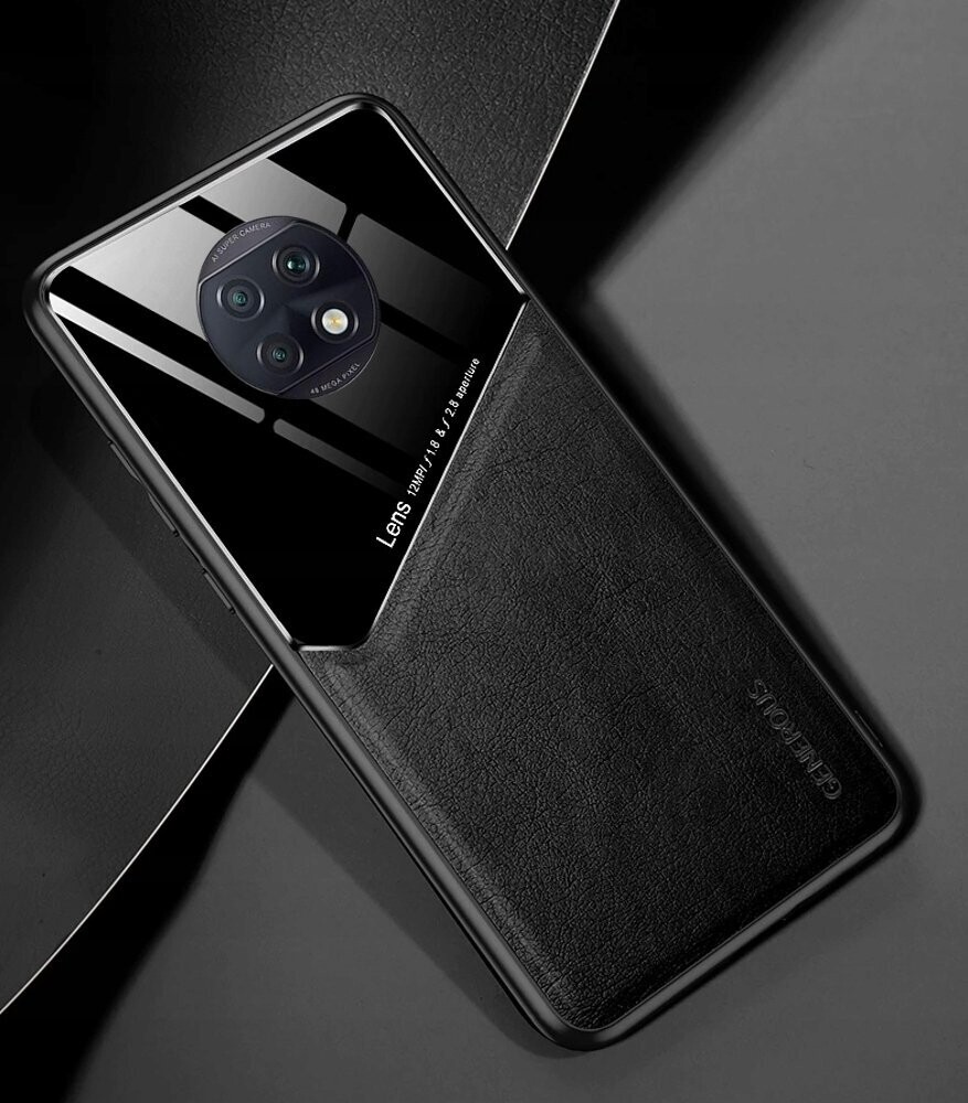Generous Eco Leder Cover für Xiaomi Redmi Note 9T 5G Schutz Hülle Magnet Case