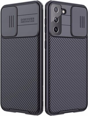 Samsung S21+ (6,7“) Original Nillkin CamShield Hülle Etui Back Cover mit Kameraschutz