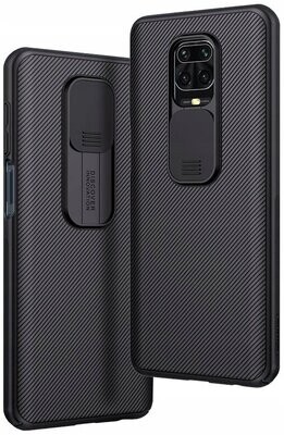 Xiaomi Redmi Note 9s Original Nillkin CamShield Hülle Etui Back Cover mit Kameraschutz