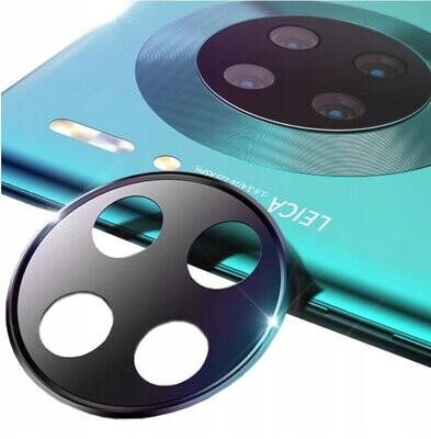 Huawei Mate 30 Pro Kamera Schutz Glas + Aluminium Rahmen Handykamera Linsen Schutzfolie