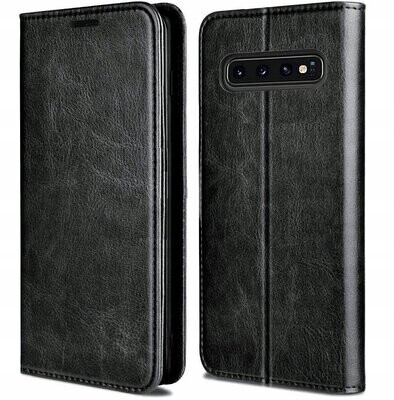 Samsung S10 Leder Handy Tasche Schutzhülle Etui