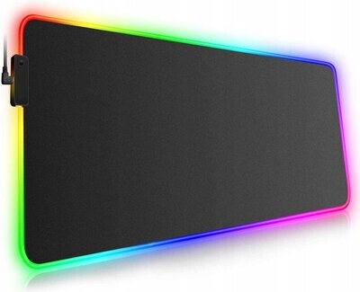 XXL Gaming Mousepad LED Beleuchtung RGB mit 12 Beleuchtungsmodi
