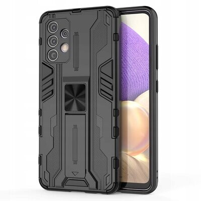 Samsung A32 4G Schutz Hülle Armor Sonic Panzer Cover, Farbe: Schwarz