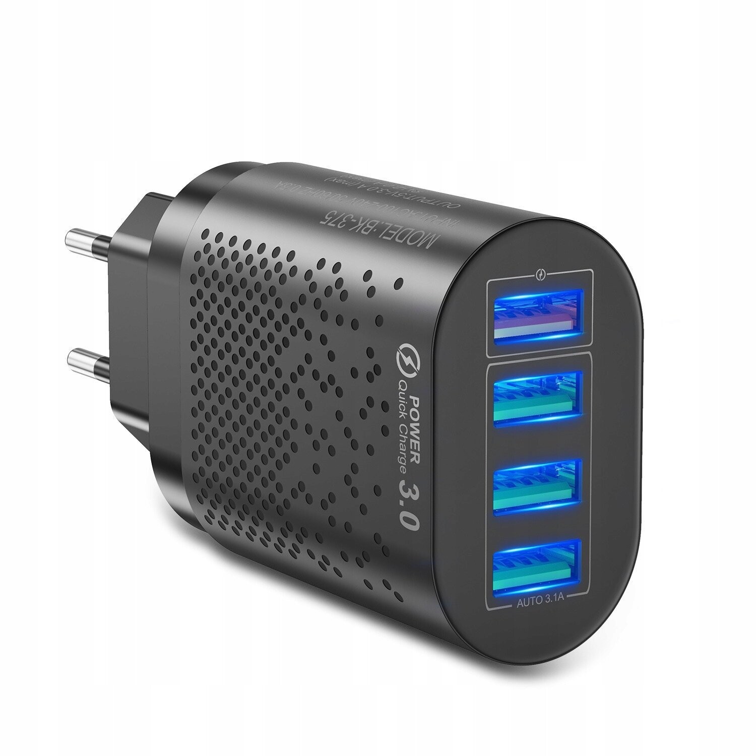 4 Port Quick Charge 3.0 USB-Ladegerät Handy Schnell Ladeadapter