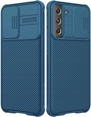 Samsung S21 (6,2“) Original Nillkin CamShield Hülle Etui Back Cover mit Kameraschutz