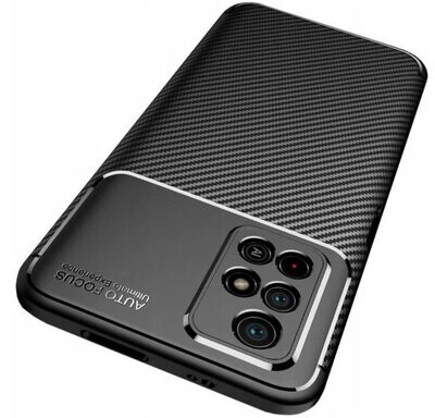 Carbon Case für Xiaomi Poco M4 Pro 5G Schutz Cover Hülle