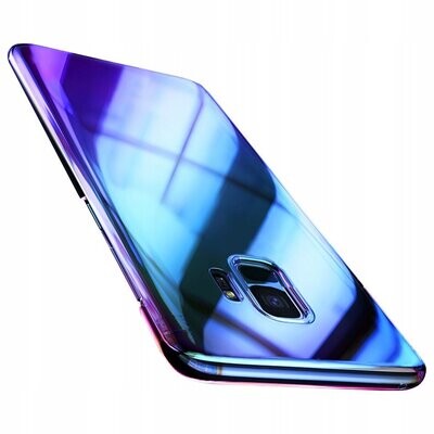 Samsung S9 Farbwechsel Handy Hülle Case Bumper Schutz Back Cover Etui