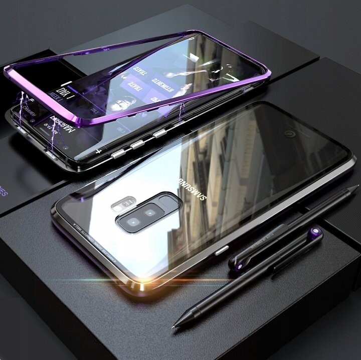 Samsung S8+ Magnetic Case Handy Hülle Bumper Schutz